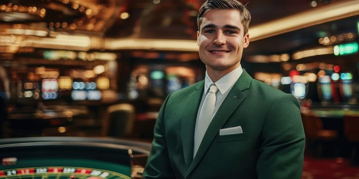 Mobile phone showing live roulette table on belanja4d login app with cashback badge